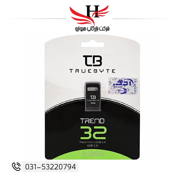 فلش مموری 32 گیگابایت تروبایت مدل T3 با سرعت بالا و طراحی کلاسیک